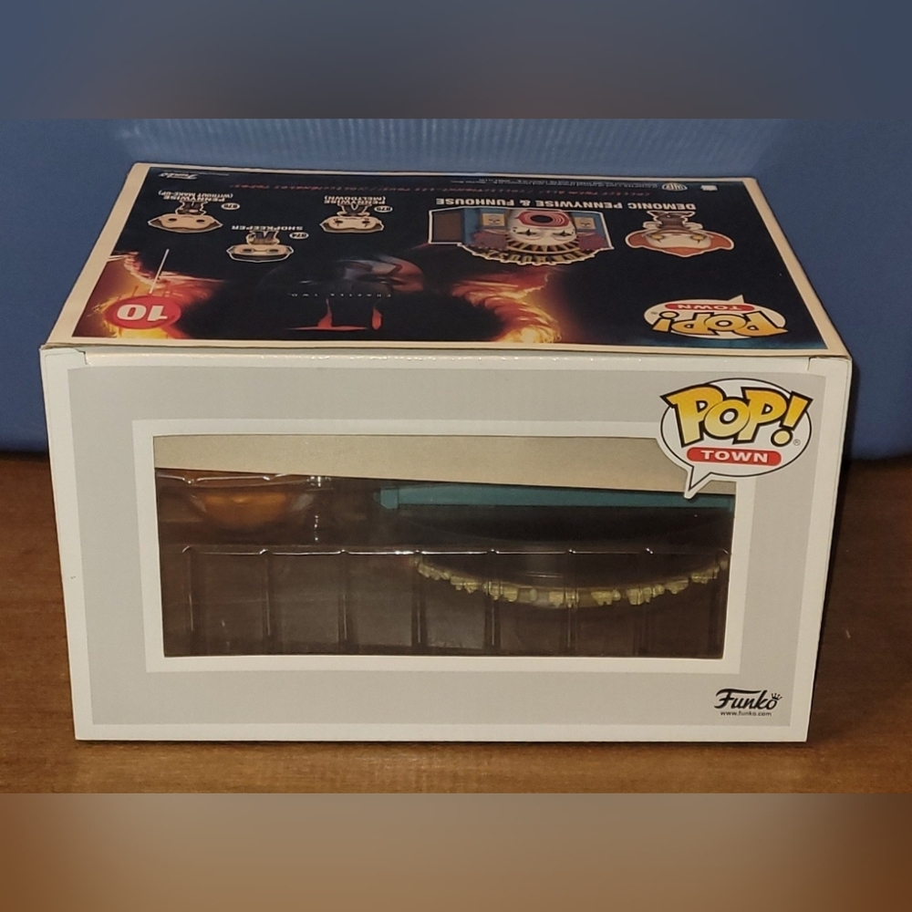 Funko Pop Towns-Demonic Pennywise+Funhouse - Picture 10 of 12